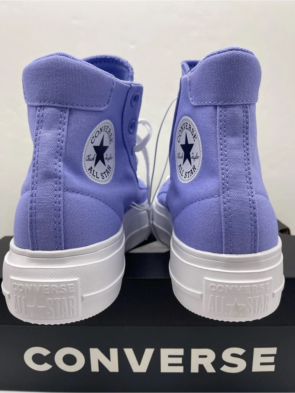 Converse A19323F DAY ONE PLATFORM HI VERY PERI/WHITE/BLACK Platform Sneakers